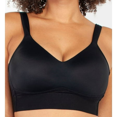 

Women s Rhonda Shear 0021 Molded Cup Bra with Mesh Back Detail (Black S)