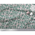 thumbnail image 3 of Soimoi Polyester Crepe Fabric Dot & Floral Artistic Print Sewing Fabric Yard 52 Inch Wide, 3 of 5