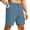 Sky Blue, variant on Zimjoy Men's Golf Shorts Stretch Quick Dry Flat Front Shorts 5" Work Hiking Athletic with Liner Pockets Black L