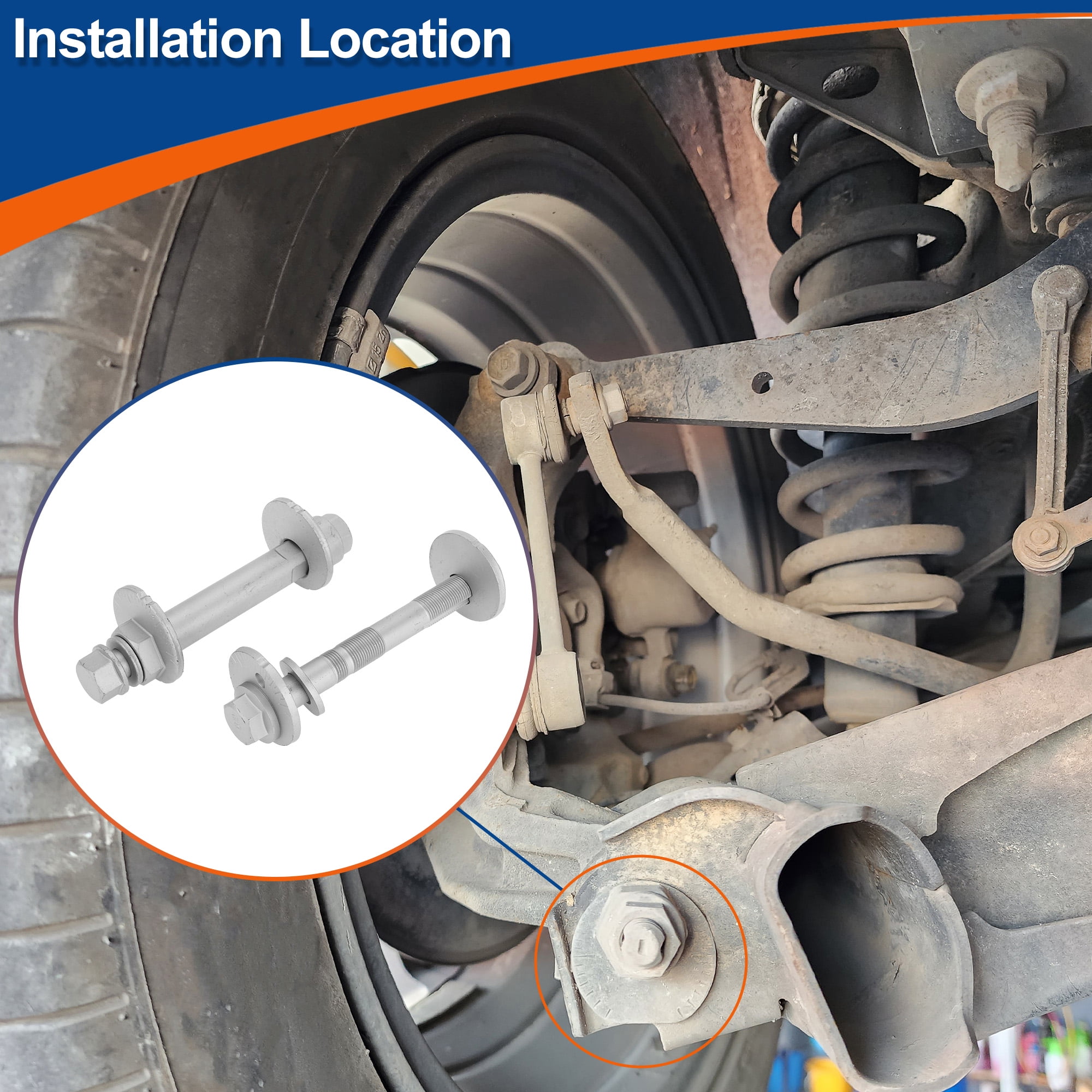 Unique Bargains Camber Alignment Bolt For Toyota Tundra 2007-2019