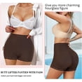thumbnail image 4 of Women Butt Lifter Panties Padded Shapewear Hip Enhancer Pads Shorts Seamless Underwear Tummy Control Boyshorts, 4 of 6