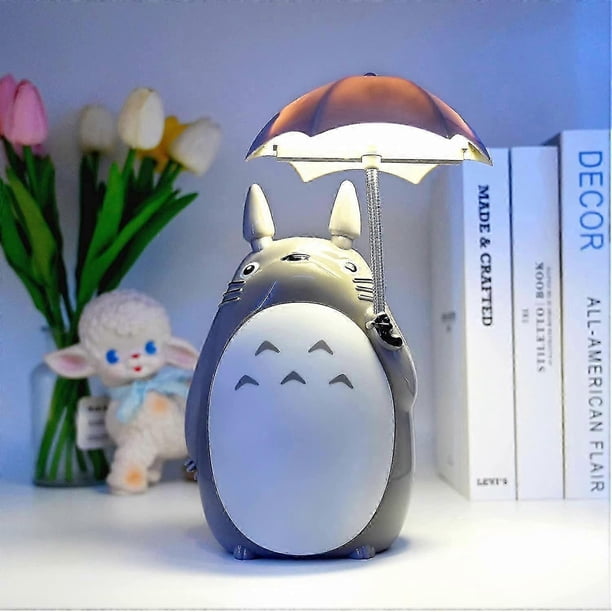 My Neighbor Cute Stuff Night Light,Totoro Merchandise,with 2 Modes for Bedroom Bedside Lamp Reading Light Best Gifts for Girls Boys and Friends