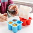 3D Ice Moulds Large Ice Cube Trays Silicone Rubber Fun Big Ice Maker