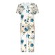 thumbnail image 3 of Sexy Pijama Conjunto para las Mujeres Cuello Redondo Blusa de Manga Corta Y Pantalones, Traje de Moda Casual para el Hogar Y Diario, 3 of 4