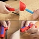 thumbnail image 5 of Pelacables con mango curvo, herramienta multifuncional para pelar cables con pelado preciso para corte de cables eléctricos de electricista, 5 of 5