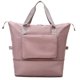 thumbnail image 1 of Bolsa de viaje plegable de gran capacidad Ligero impermeable Bolsas de equipaje de mano Organizador Abanopi Rosa, 1 of 7