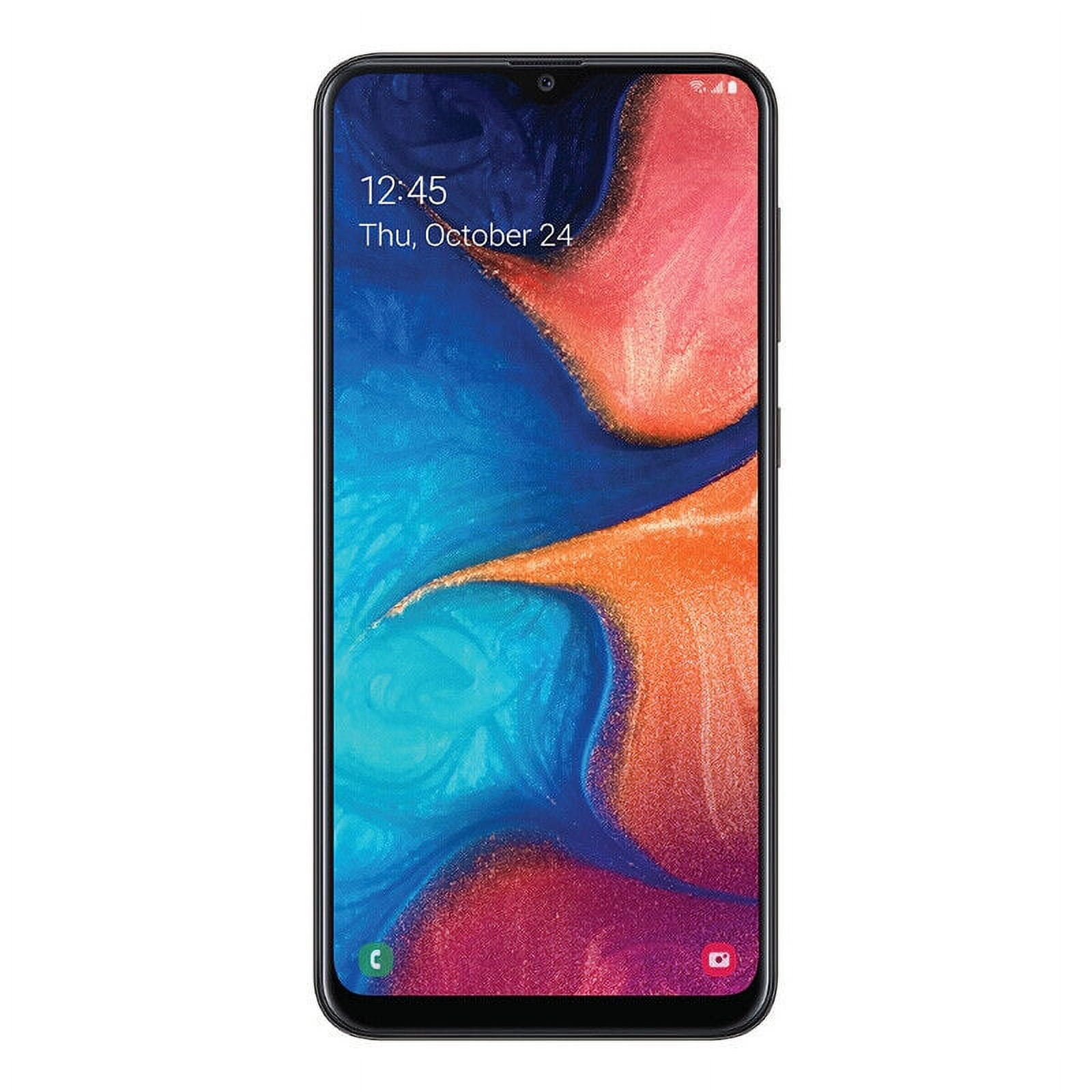 Restored GSM Unlocked Samsung Galaxy A20 Black 32GB (Refurbished)
