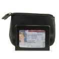 thumbnail image 4 of Julia Buxton Women's Pleated Coin Pouch, Black, 4 of 6