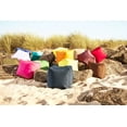 thumbnail image 2 of Gouchee Home Cube Brava Ink Pouf Ottoman – Water-Repellent Cube Bean Bag Footstool with Polystyrene Beads, Lightweight & Portable for Living Room or Dorm, 2 of 9