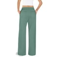 thumbnail image 5 of cocolona Womens Casual Sweatpants with Pockets Wide Leg Baggy Sweat Pants Elastic Waist Joggers Fashion Solid Lounge Trousers, 5 of 8