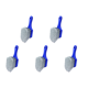 thumbnail image 1 of Cepillo de limpieza para cubo de rueda de llanta de coche, herramienta de lavado con cepillo para detalles de neumáticos (azul), 1 of 4