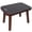 Dark-walnut-13.4" (D) x 9.3"(W) x 9.3"(H), variant on 13.4 Inch Heavy Duty Wooden Step Stools For Adults - Non Slip 300 Lbs Capacity Easy Assembly Ideal Stool High Beds Kitchen Bathroom Office Garden (pink)