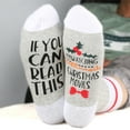 thumbnail image 1 of Zhuge 6 pares de calcetines navideños para mujer, divertidos y bonitos calcetines navideños, novedosos calcetines navideños, regalos navideños locos para mujeres y niñas, color blanco, 1 of 4