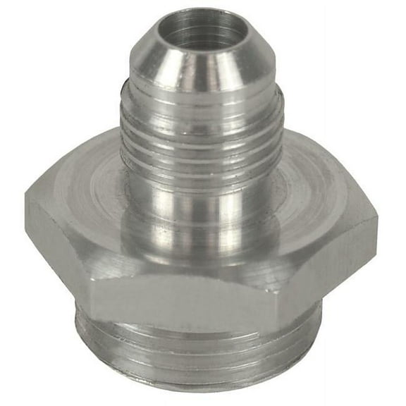 Derale DER59106 Aluminum Fitting, -6AN x 0.27-18 O-Ring