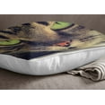 thumbnail image 6 of S4Sassy Brown Cat Face Digital Print Decorative Pillow Case Cushion Cover -24 x 24 Inches, 6 of 8