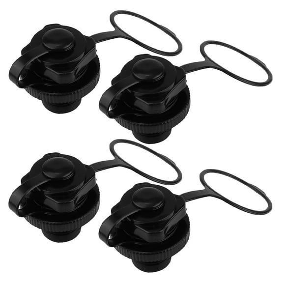 LOLIPPYY 4Pcs High Pressure Kayak Drain Plugs with PVC Durable Material Ideal for Inflatable Boat Valve Replacement