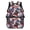 Horse Racing Pattern, variant on POLERO US Flag Race Multi-Purpose School Bag, Polyester Breathable Padded Straps Travel Ruckpack for Outdoor Activities Daily Use