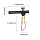 thumbnail image 5 of Eigraketly 10 piezas de anzuelos de equilibrio de pescado, Clip de liberación antibobinado, divisor de anzuelo de alta resistencia, pesca al aire libre de Pescar Negro/S Eigraketly OD024166-02, 5 of 6