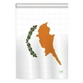 thumbnail image 2 of Breeze Decor 08318 Cyprus 2-Sided Vertical Impression House Flag - 28 x 40 in., 2 of 2