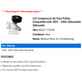 thumbnail image 2 of A/C Compressor By Pass Pulley - Compatible with 2001 - 2002 Oldsmobile Silhouette, 2 of 2