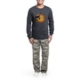 thumbnail image 5 of CafePress - Retro Witch - Men's Long Sleeve Charcoal Pajama Set, 5 of 7