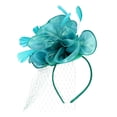 thumbnail image 1 of Fascinator Hat Flower Fascinator Headband Tea Party Hat Prom Banquet Headpiece, 1 of 8