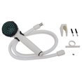 thumbnail image 2 of Phoenix Shower Head PF276046 Hand-Held With 60 Inch Vinyl Hose; With Single Function Spray Setting; With Trickle Shut-Off; White; Plastic; With Hose Guide Ring/Mounting Bracket/Mounting Hardware, 2 of 3