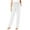 White-02, variant on Owordtank Womens Casual Pants with Pockets Tie Waist Wide Leg Plus Size Comfy Pants Loungewear