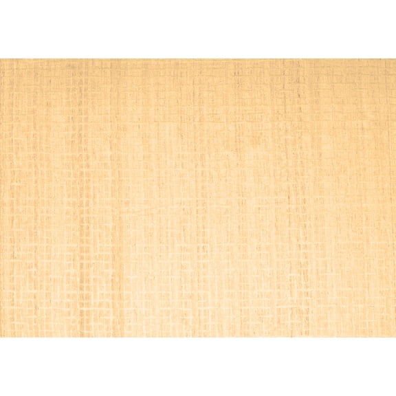 Ahgly Company Indoor Rectangle Solid Brown Modern Area Rugs, 2' x 3'