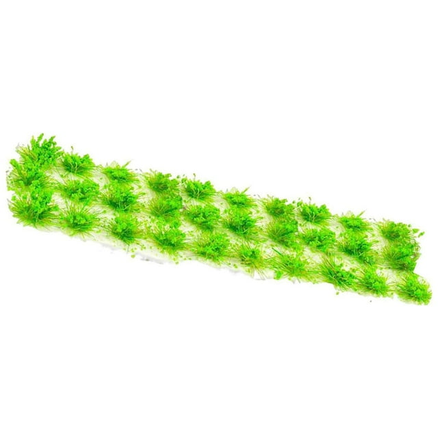 tredstone Touffes d'Herbe en Grappe Paysage Miniature Modèle de Paysage Statique Vert