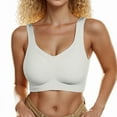 thumbnail image 2 of yillto Womens Seamless Bra No Underwire Full Coverage Comfortable Supportive Bralettes for Ladies, 2 of 7