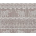 thumbnail image 2 of Soimoi Animal Print Waterproof Fabric | Outdoor Material By 10 Yard | Tear-Resistant, UV Safe | Great for Bags, Rainwear, Covers & Curtains, Awning Cover Cloth - Gray, 2 of 7