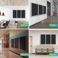 thumbnail image 4 of Ghent's 48" x 72" 3 Door Enclosed Rubber Bulletin Board in Multi-Color, 4 of 6