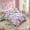 Yellow, variant on Btargot 3PCS Rainbow Twin Comforter Bedding Set Girls Purple Clouds Yellow Soft Kids Rainbow Bed Set