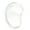 White, variant on Candy Color Silicone Heart-shaped Wrist Rests Pad Comfort Gel Hand Computer Mouse Support Cushion Wrist Support Cushion