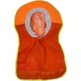 thumbnail image 2 of 1-Pack Hi-Vis Reflective Work Safety Boonie Snap Hat High Visibility Orange Cap, 2 of 4