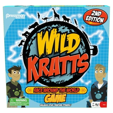 Pressman Toy Wild Kratts Race around the World Game
