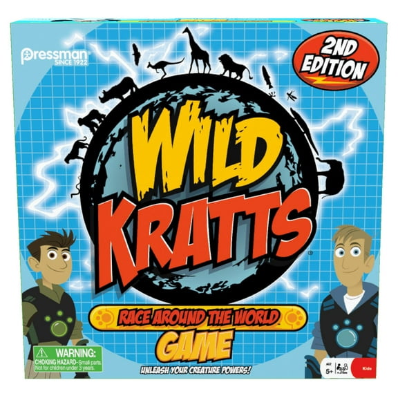 Pressman Toy Wild Kratts Race around the World Game