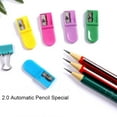 thumbnail image 6 of Automatic Pencil Sharpener for 2.0mm Pen Core | Jelly Colored Compact Design • Sharp Carbon Steel Blade • Efficient Tip Sharpening • Portable Multi-Color Pencil Refill Sharpener, 6 of 7