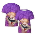 thumbnail image 7 of My Hero Academia Himiko Toga T-Shirt for Men Novelty 3D Pritneted Casual Short Sleeve Tees Shirt Summer Street T Shirt Top, 7 of 7