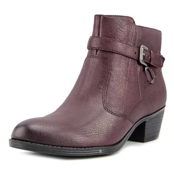 Naturalizer Zakira Round Toe Leather Ankle Boot