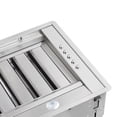 thumbnail image 3 of Forno Frassanito 60-Inch Recessed Range Hood, Stainless Steel Baffle Filters, LED Lighting, 3 of 5