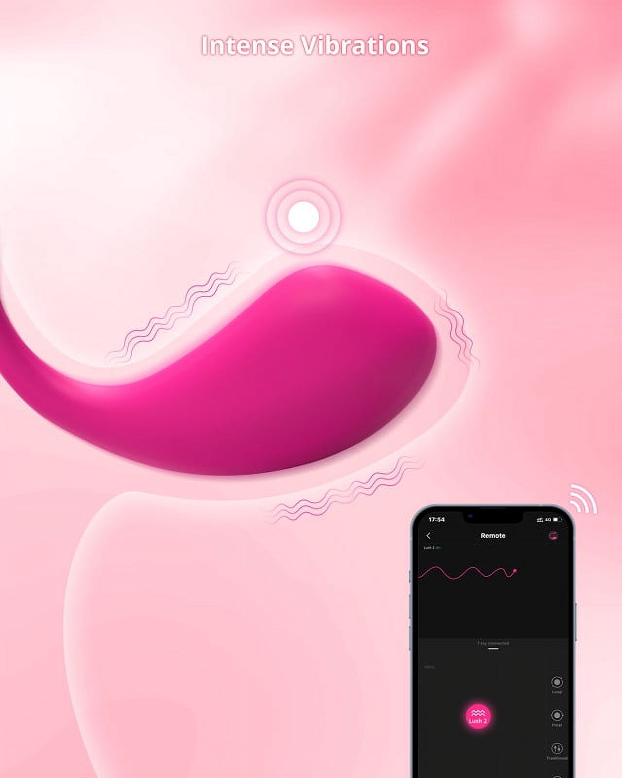 Lovense Lush 2 App Controlled Bullet Vibrator for Women, Powerful & Wireless - image 2 of 6