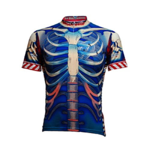 Primal Wear 2012 Mens Bone Collector Original Short Sleeve Cycling Jersey - BCJER (S)