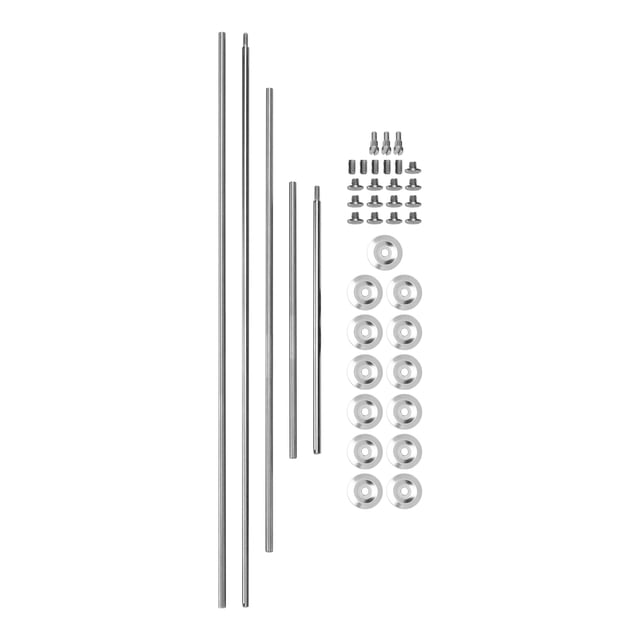 Kits de herramientas de mantenimiento de flauta, kit de reparación de flauta DIY Flauta Reparación de bricolaje Tornillos y juntas Práctico kit de herramientas de cuidado de mantenimiento de bricolaje para salida de alta intensidad de flauta
