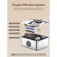 thumbnail image 4 of Fuente de agua para perros SIBAYS 15L de acero inoxidable de gran capacidad, 4 of 8