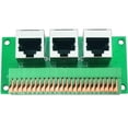 thumbnail image 2 of RJ45 Female Breakout Board,Solderless RJ45 to 8Pin Spring Terminal, 2 of 5