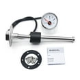 thumbnail image 3 of 52MM Water Level Gauge With Water Level Sensor 100MM 125MM 150MM 200MM 300MM 400MM 0-190ohm Water Liquid Tank Level Indicator ,Easy to Install, 3 of 7