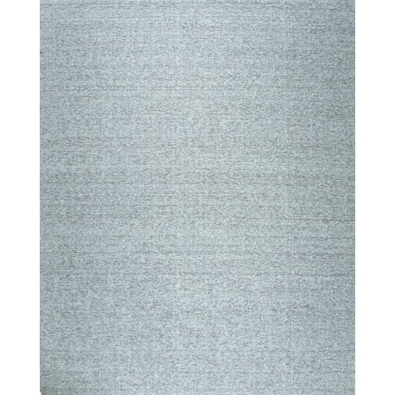 Stylish and Elegant Silver Contemporary Solid Color Plush flatweave Loom Hand-Tufted Wool Rectangle Area Rugs