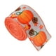 thumbnail image 2 of Cinta Temática de Acción de Gracias Cinta Decorativa con Borde a Cuadros, Hoja de Arce Amarilla y Calabaza, 2 of 6